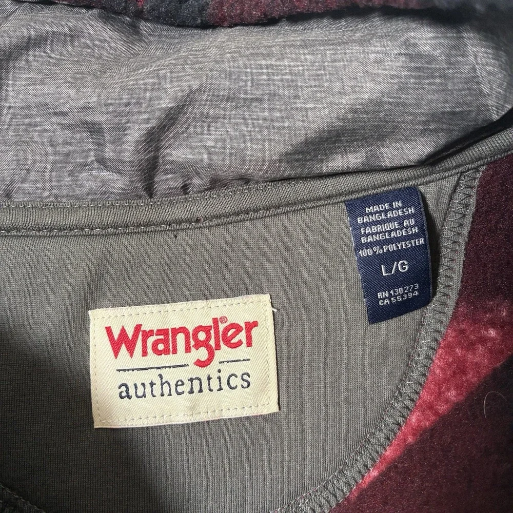 Wrangler sherpa pullover